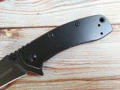 Складной нож от компании Kershaw. Модель Cryo II Tanto BW (1556TBW). Оригинал