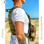 Разгрузочный тактический жилет TVT-021 Woodland