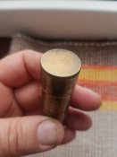 Бензиновая зажигалка на войну в виде снаряда