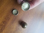 Бензиновая зажигалка на войну в виде снаряда