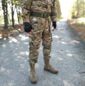 Тактический брючной ремень с фиксатором Blackhawk tactical (олива)
