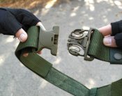 Тактический брючной ремень с фиксатором Blackhawk tactical (олива)