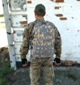 Тактический (военный) рюкзак Raid на 40 л. с системой M.O.L.L.E (пиксель)