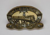 Kuranda - Куранда - Австралия = поезд - железная дорога - мост = тяж.металл