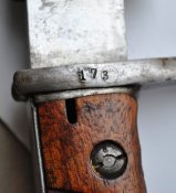 Германия  М - 1898 - 05  Бутчер  штык  1915 г.  гарда.JPG