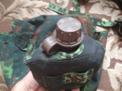 РПС (сумка-сухарка, ременно-плечевая система, фляга с чехлом) камуфляж Флектарн, армия Бельгия. №21