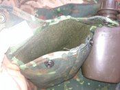 РПС (сумка-сухарка, ременно-плечевая система, фляга с чехлом) камуфляж Флектарн, армия Бельгия. №21