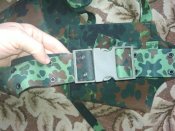 РПС (сумка-сухарка, ременно-плечевая система, фляга с чехлом) камуфляж Флектарн, армия Бельгия. №21