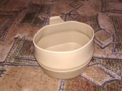 Военная складная пластиковая кружка Wildo Fold-A-Cup. Дезерт. Чашка-миска объём 200 ml