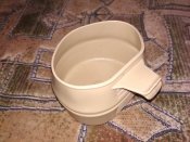 Военная складная пластиковая кружка Wildo Fold-A-Cup. Дезерт. Чашка-миска объём 200 ml