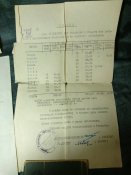 Трудовая книжка 1945 г+справка с воинской части и др.