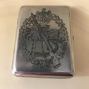 Портсигар  "Африка". "D.A.K."