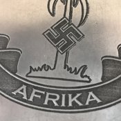 Портсигар  "Африка". "D.A.K."
