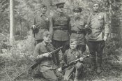 Боевые разведчики П. Ф. Батицкого.