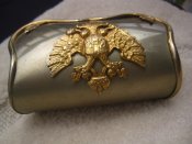 Антуражная сигаретница/шкатулка - лядунка офицера кавалерии/ландвера, Австро-Венгрия. Цену снизил!