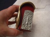 Антуражная сигаретница/шкатулка - лядунка офицера кавалерии/ландвера, Австро-Венгрия. Цену снизил!
