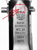 Markings on receiver rkm Wz.28 Polish production of 1934..jpg