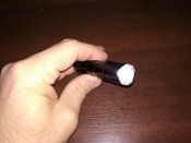 Простой светодиодный фонарик маленького размера (работа от батарейки АА), Китай