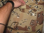 Жилет (безрукавка) утеплённый камуфляж 6CD, новый, размер M - u.s.m.c. vest, survival, M-89