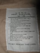 Жилет (безрукавка) утеплённый камуфляж 6CD, новый, размер M - u.s.m.c. vest, survival, M-89