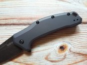Складной нож от компании Kershaw. Модель Link Tanto (1776TGRYBW). Оригинал