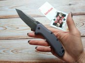 Складной нож от компании Kershaw. Модель Link Tanto (1776TGRYBW). Оригинал