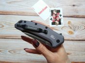 Складной нож от компании Kershaw. Модель Link Tanto (1776TGRYBW). Оригинал