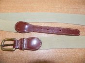 Ремень брючный Brooks Gate™американского бренда Brooks Brothers  (За Вашу цену старт с 1-й гривны)