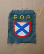 Нарукавный знак  РОА вариант исполнения BeVo