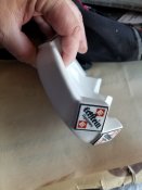 Антуражная немецкая пепельница на войну с рекламой сигарет
