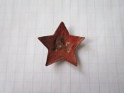 Звездочка в родной краске магнитная