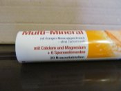 Мульти-мінерал. Шипучі! Вітаміни і мінерали (Німеччина).