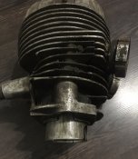 Головка с цилиндром и поршнем Иж/49