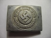 Пряжка Германия полиция, алюминий__Распродажа