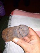 Заглушка пистолетного порта башни Т-34