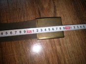 Ремень поясной олива текстиль с метал.пряжкой Bundes. Бундесвер, 100см. (лот №35)