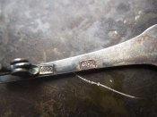 Заколка на галстук с ЖК 1914-15. Серебро 800 пробы. Эксклюзив!