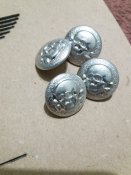 Гудзики кокарди СС 4 штуки.