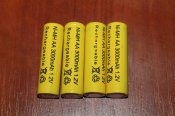 Аккумуляторы АА 3000mAh 4 шт.