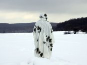 Зимнее маскировочное пончо армии Бундесвера