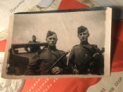 Фото бойцы с ППШ и БТР Скаут