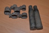 Гильзы ВЯ-23 со звеньями.
