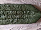 Спальный мешок, зимний, олива, наполнитель "Hollowfiber"