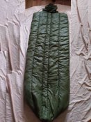 Спальный мешок, зимний, олива, наполнитель "Hollowfiber"