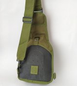 Рюкзак однолямочный 7 литров, тактическая военная сумка (олива)