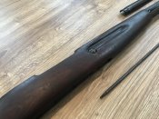 Приклад гвинтівки ВМ Мосіна+шомпол+накладка ( ложа, дерево)