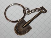 Копательский брелок "Греби Деньги Лопатой
