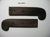 тесак Австро-Венгрия обр. 1853, накладки рукояти