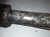 Складная немецкая саперная лопатка