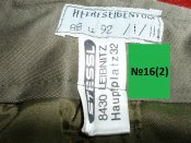 Зимние утепленные брюки KAZ 75 на лямках /полукомбинезон/ (Австрия) р.88-92 I-II, №16/2